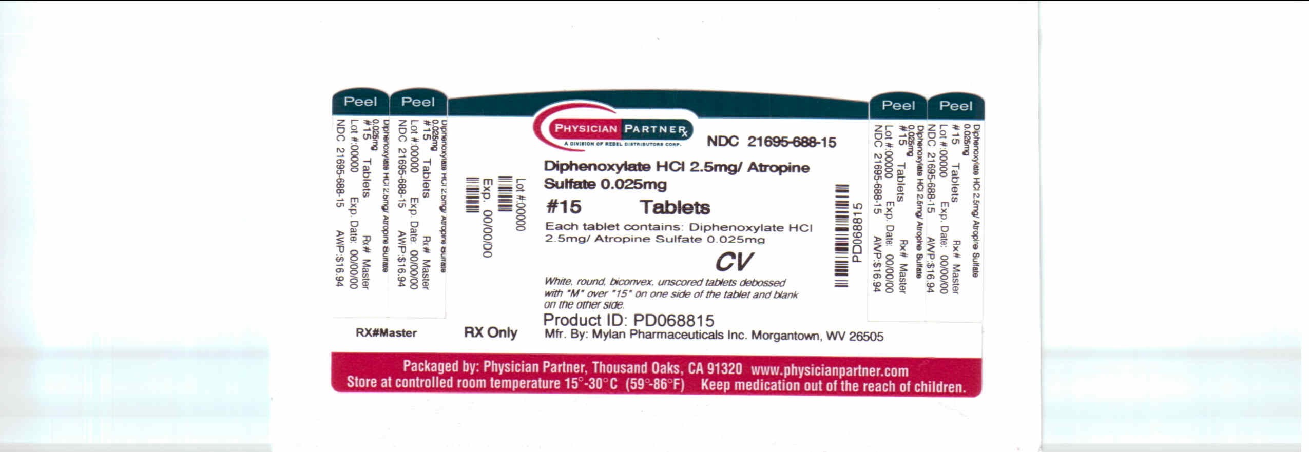 Diphenoxylate Hydrochloride and Atropine Sulfate