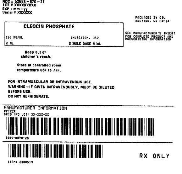 CLEOCIN PHOSPHATE