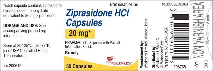 Ziprasidone hydrochloride