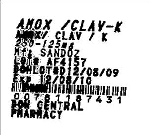 Amoxicillin and Clavulanate Potassium