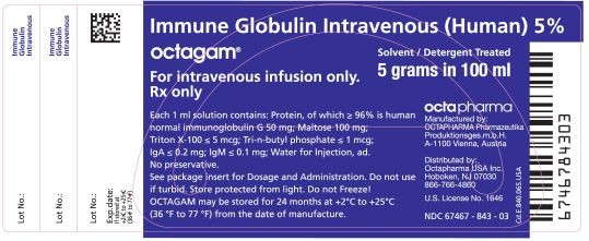 Octagam Immune Globulin (Human)