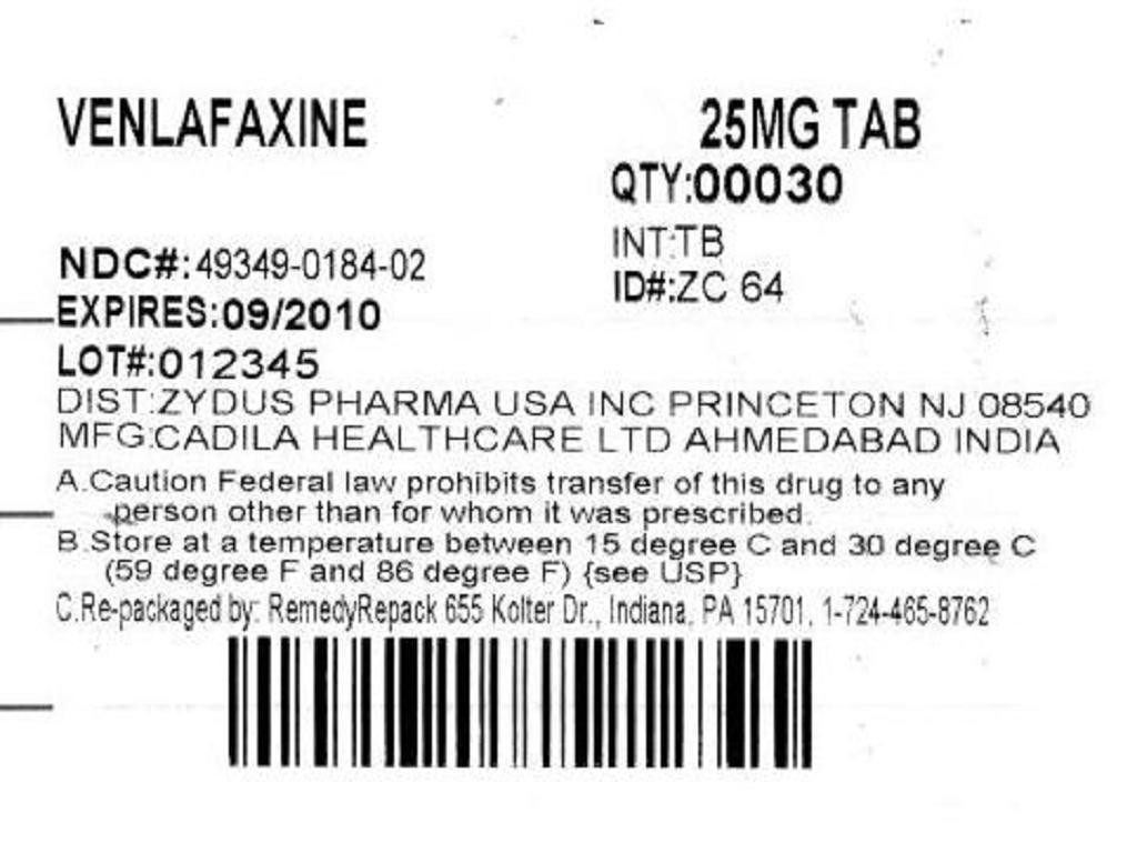 Venlafaxine Hydrochloride