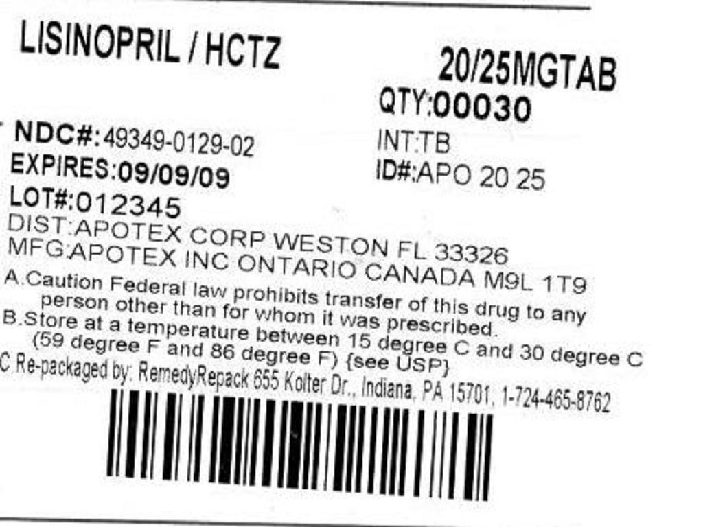 Lisinopril and Hydrochlorthiazide