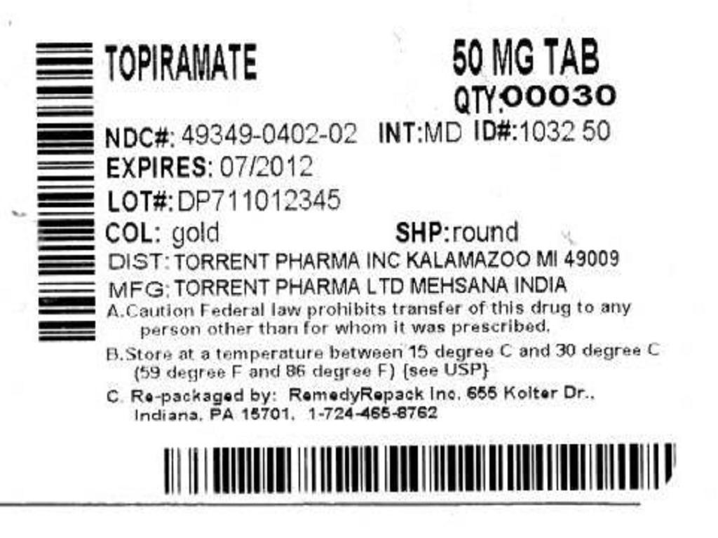 Topiramate