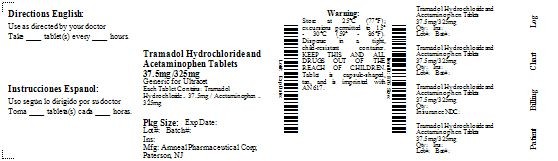 Tramadol Hydrochloride and Acetaminophen