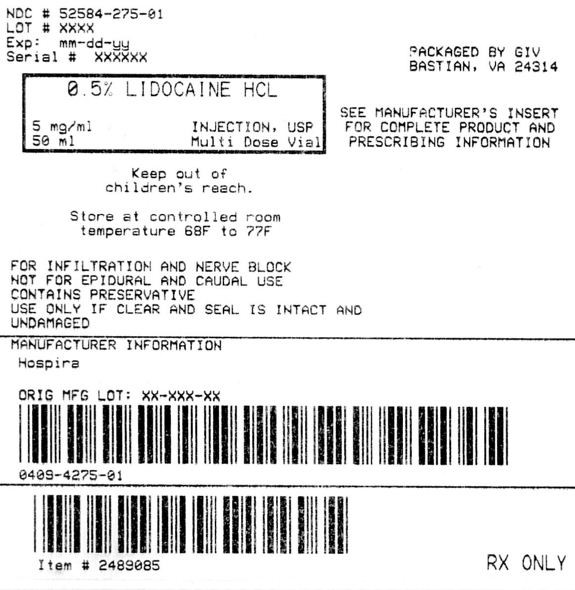 Lidocaine Hydrochloride