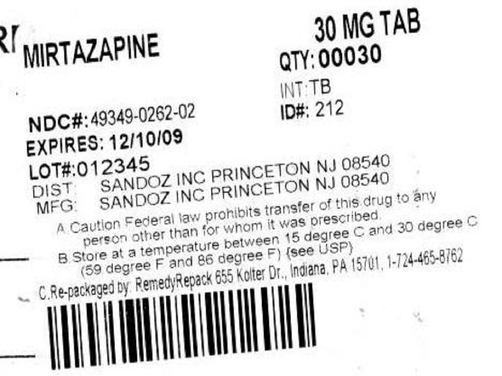 Mirtazapine