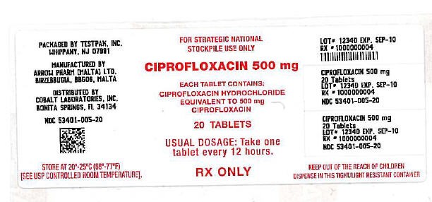 ciprofloxacin hydrochloride