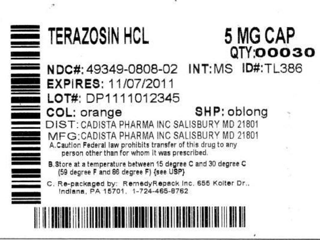 Terazosin Hydrochloride