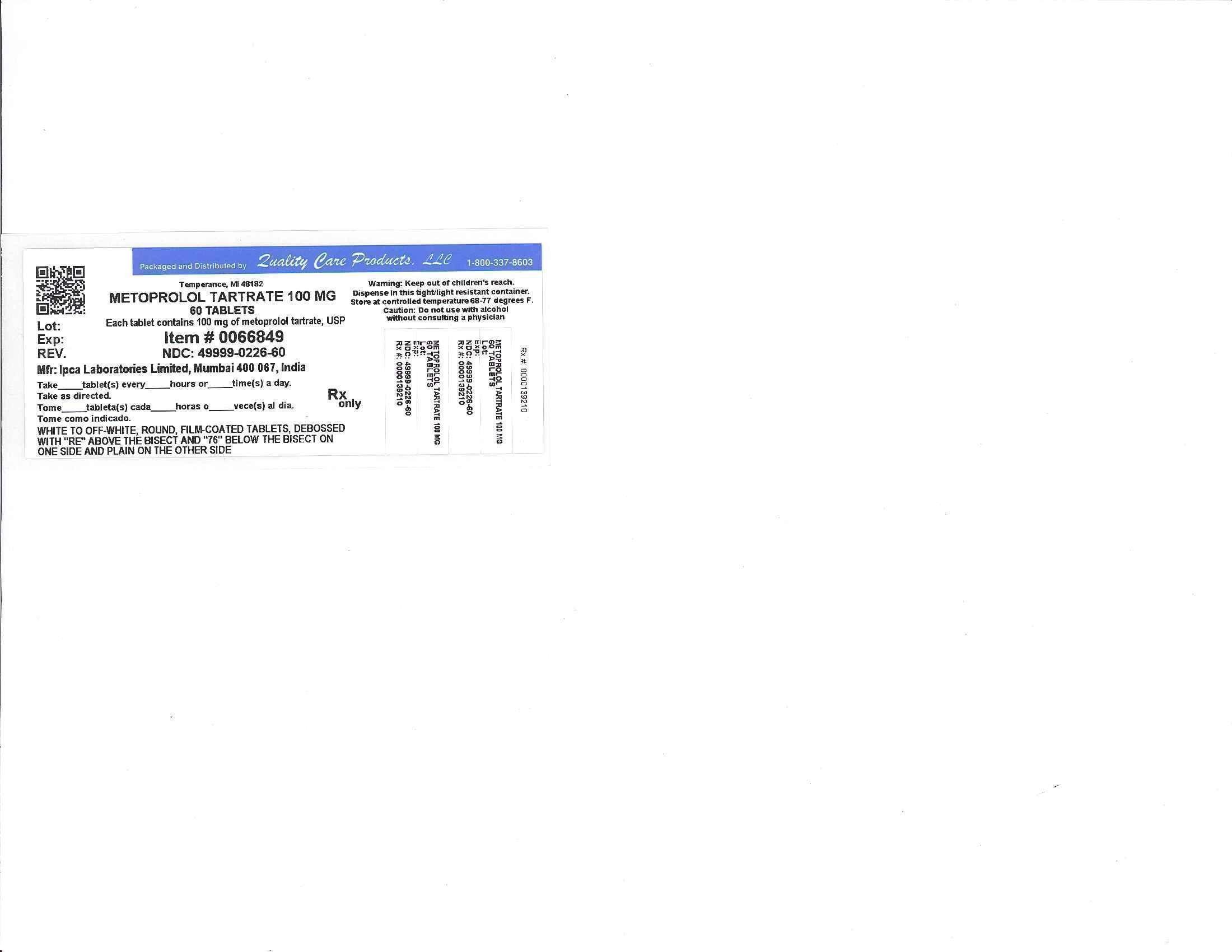 Metoprolol Tartrate