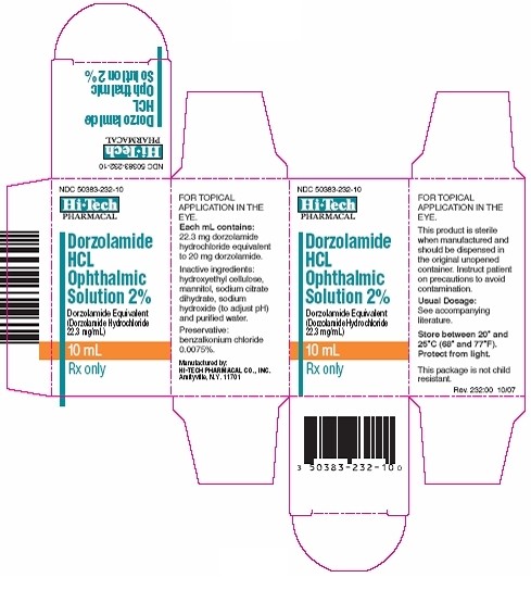 Dorzolamide Hydrochloride