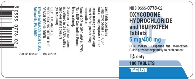 Oxycodone Hydrochloride and Ibuprofen