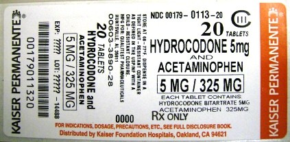 Hydrocodone Bitartrate And Acetaminophen