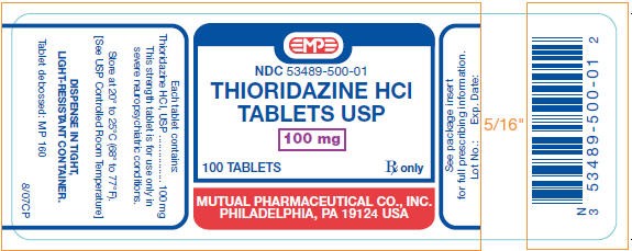 Thioridazine Hydrochloride