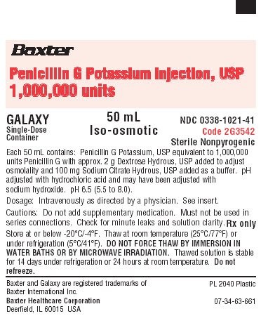 PENICILLIN G POTASSIUM