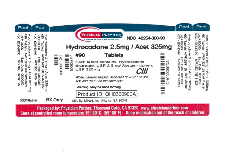 Hydrocodone Bitartate and Acetaminophen