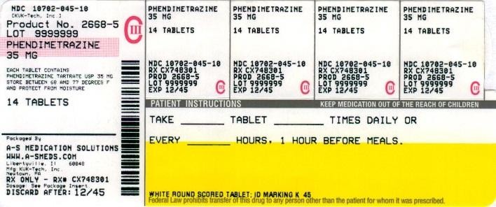 Phendimetrazine Tartrate