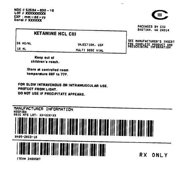 KETAMINE HYDROCHLORIDE