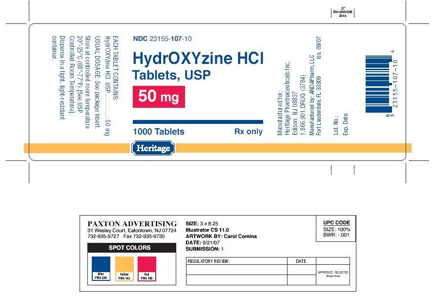 Hydroxyzine Hydrochloride