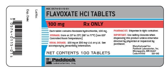 FLAVOXATE HYDROCHLORIDE