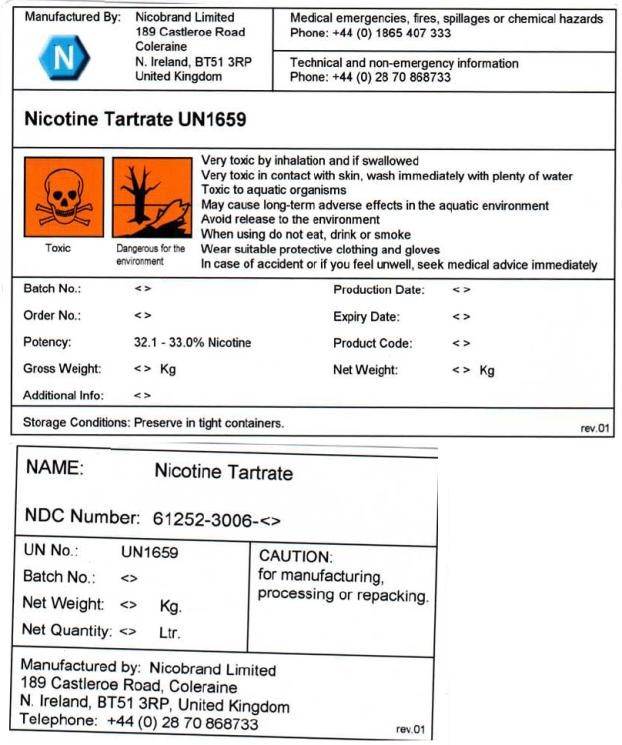 nicotine tartrate