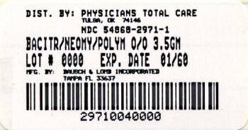 Neomycin and Polymyxin B Sulfates and Bacitracin Zinc