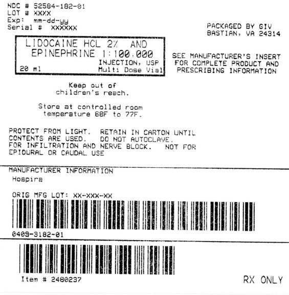 Lidocaine Hydrochloride and Epinephrine