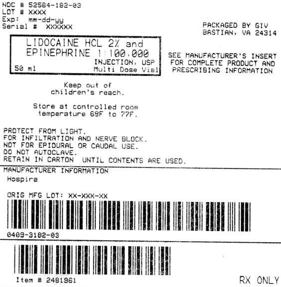 Lidocaine Hydrochloride and Epinephrine