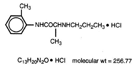 Prilocaine Hydrochloride with Epinephrine