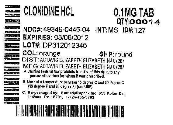 Clonidine Hydrochloride