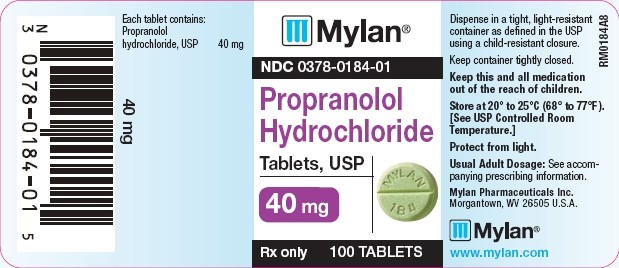 Propranolol Hydrochloride