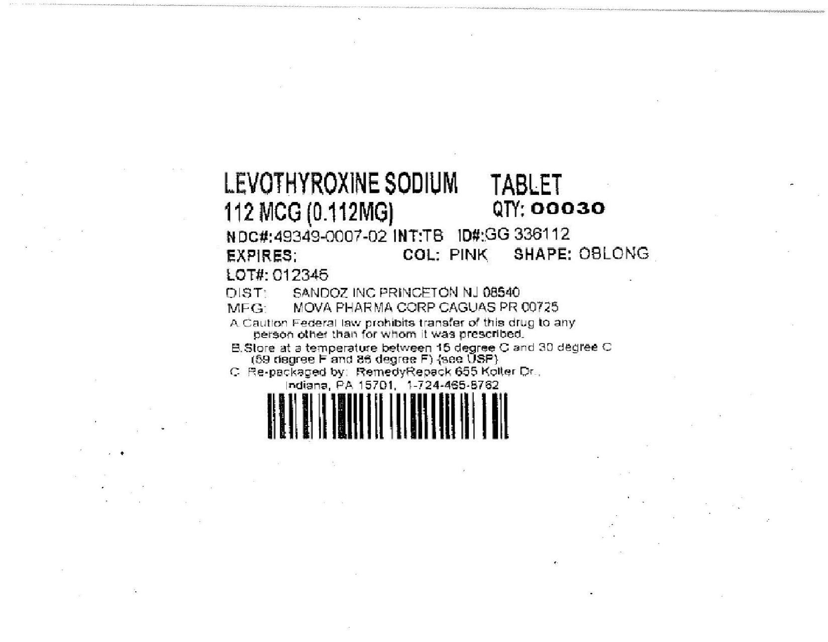 Levothyroxine Sodium