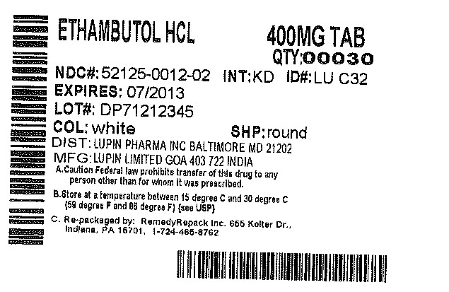 Ethambutol Hydrochloride