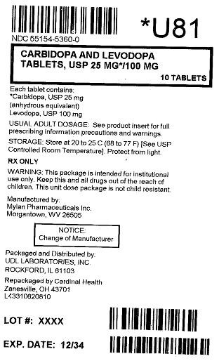 Carbidopa and Levodopa