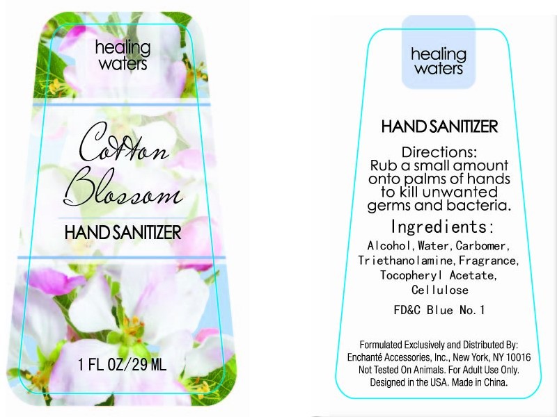 Healing Waters Cotton Blossom Hand Sanitizer