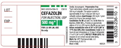 CEFAZOLIN