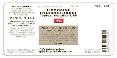 Lidocaine Hydrochloride