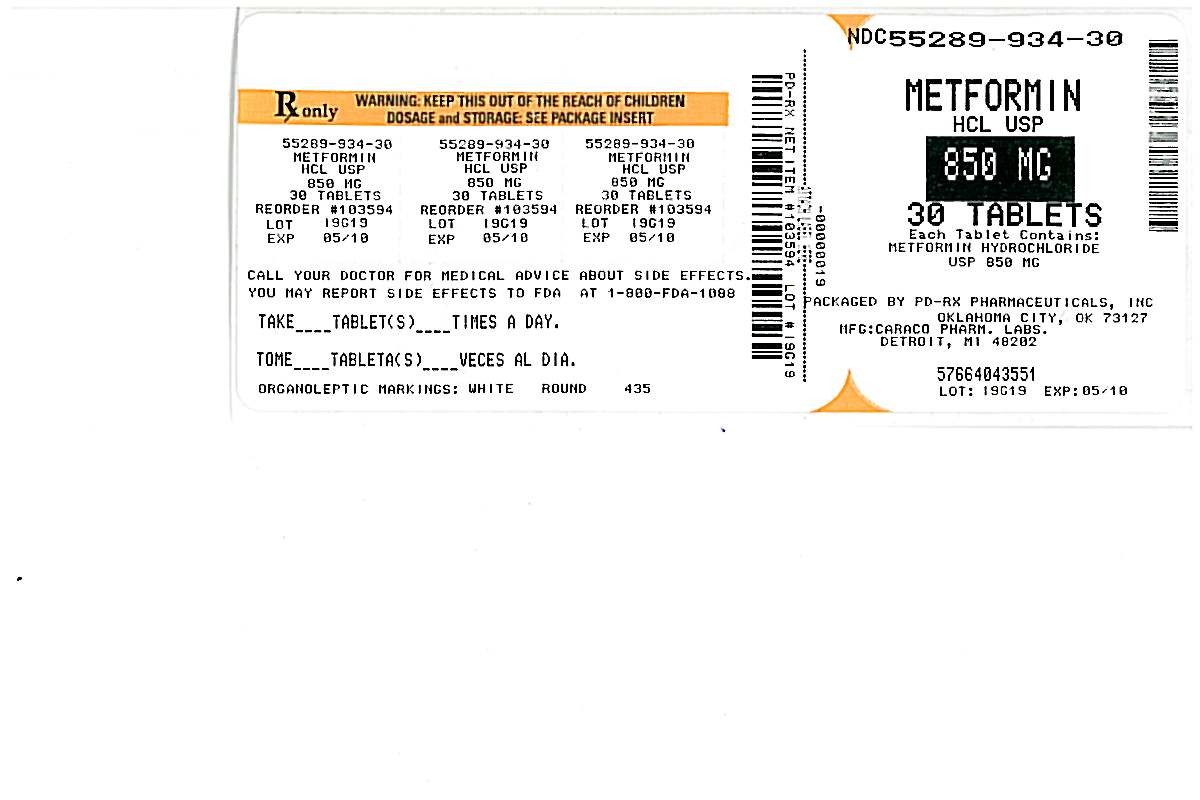 METFORMIN HYDROCHLORIDE