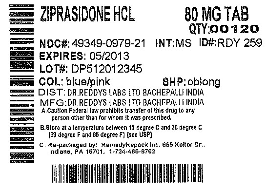 ziprasidone hydrochloride