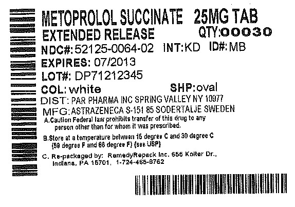 METOPROLOL SUCCINATE