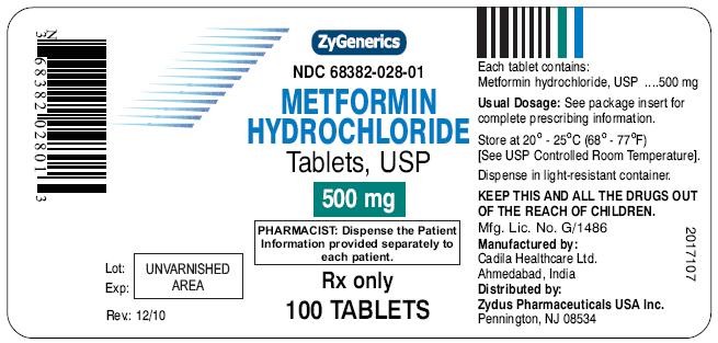 METFORMIN HYDROCHLORIDE