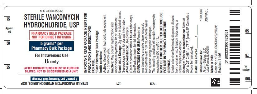 STERILE VANCOMYCIN HYDROCHLORIDE