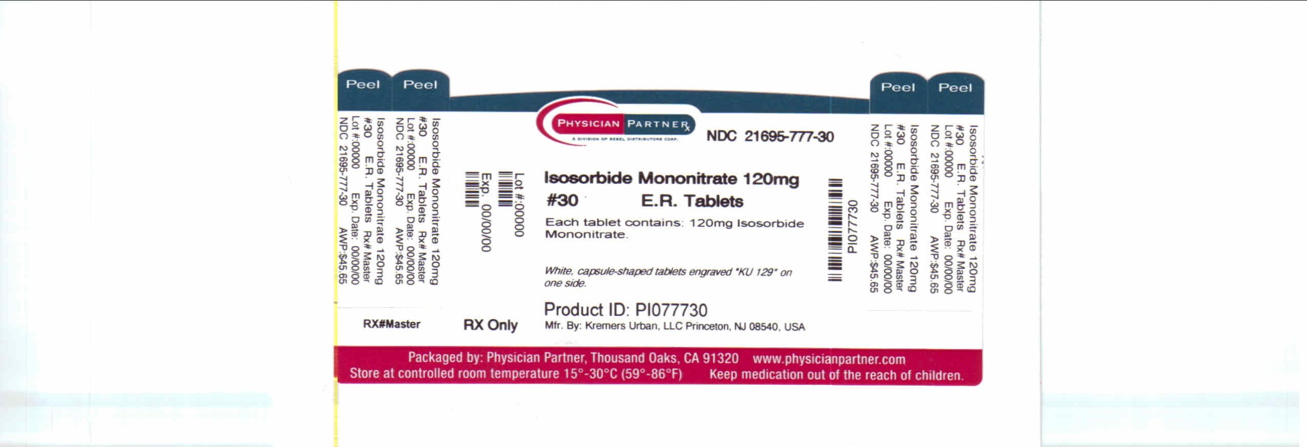 isosorbide mononitrate