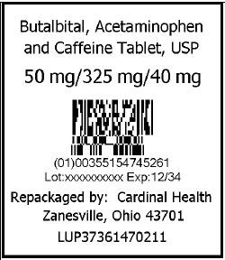 Butalbital, Acetaminophen, and Caffeine