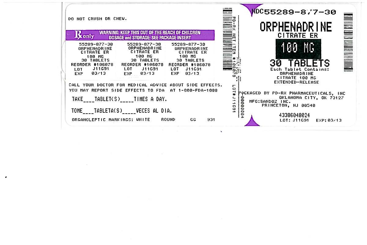 Orphenadrine Citrate