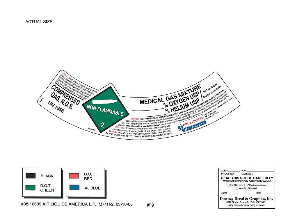 Helium Oxygen Mixture