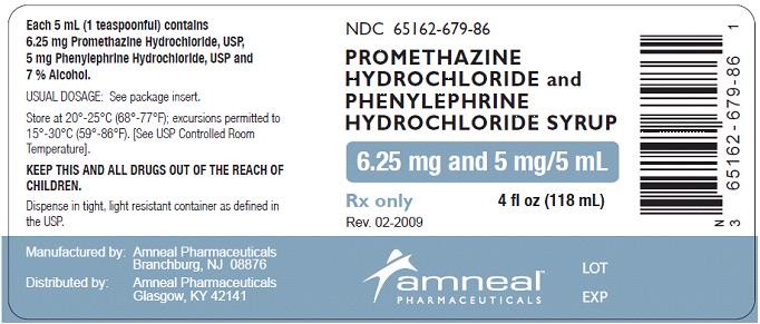 Promethazine Hydrochloride and Phenylephrine Hydrochloride