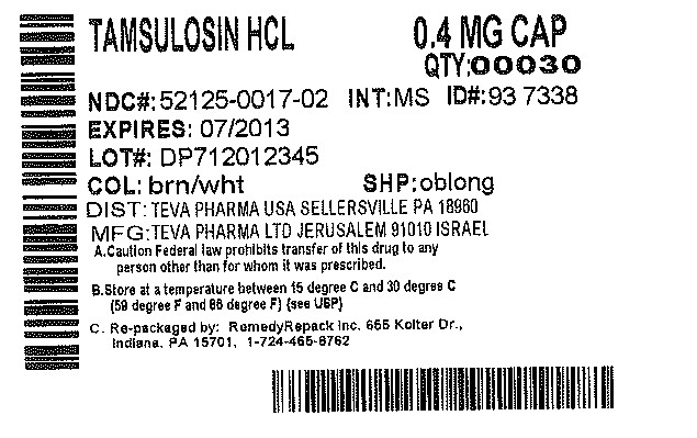 Tamsulosin Hydrochloride