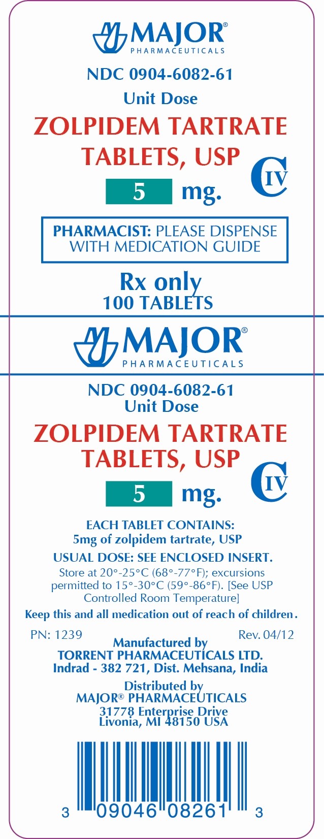 Zolpidem tartrate