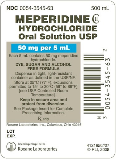 Meperidine Hydrochloride